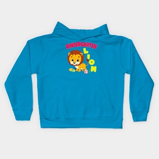 Kindergarten Lion Boys Gift Kids Hoodie